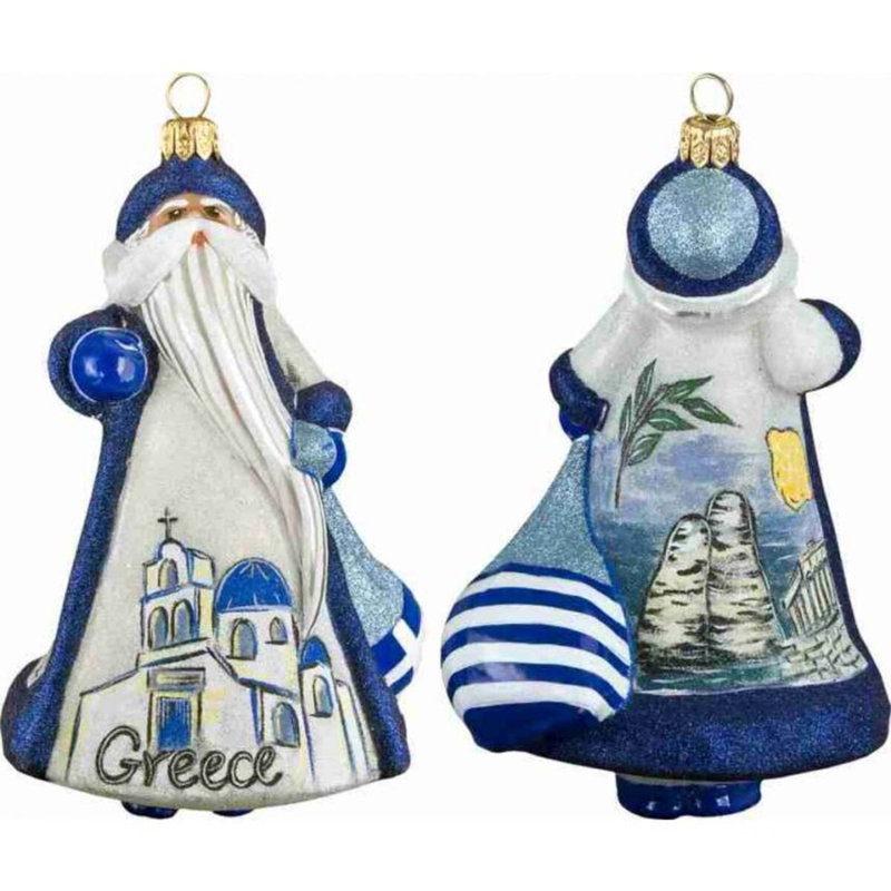 Glitterazzi International Santa Grecian Santa