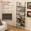 183 cm H x 60 cm W Floating Bookcase