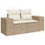  Grand canapé de jardin modulaire en rotin de polyester beige-1628988282-1628988283