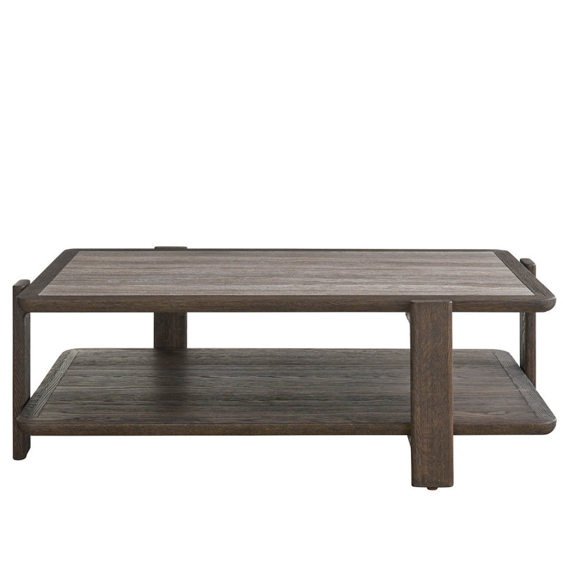 Modern Cocktail Table, Brown
