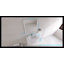 Ensemble de meuble-lavabo mural simple 36 po avec miroir | 2 tiroirs à fermeture en douceur et 1 porte à fermeture en douceur, lavabo en céramique et finition imperméable à 5 couches-143642506
