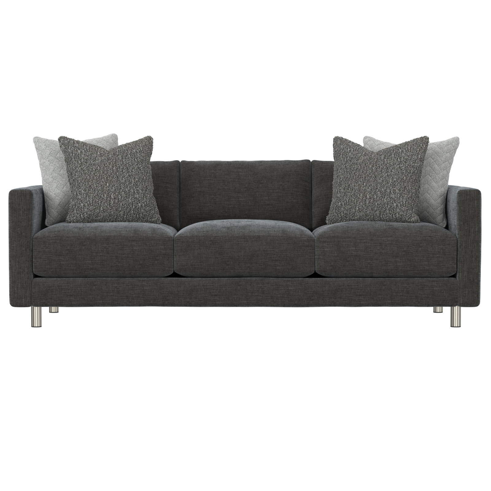 Bernhardt Dakota Sofa, Akiko Graphite Performance 5534-011