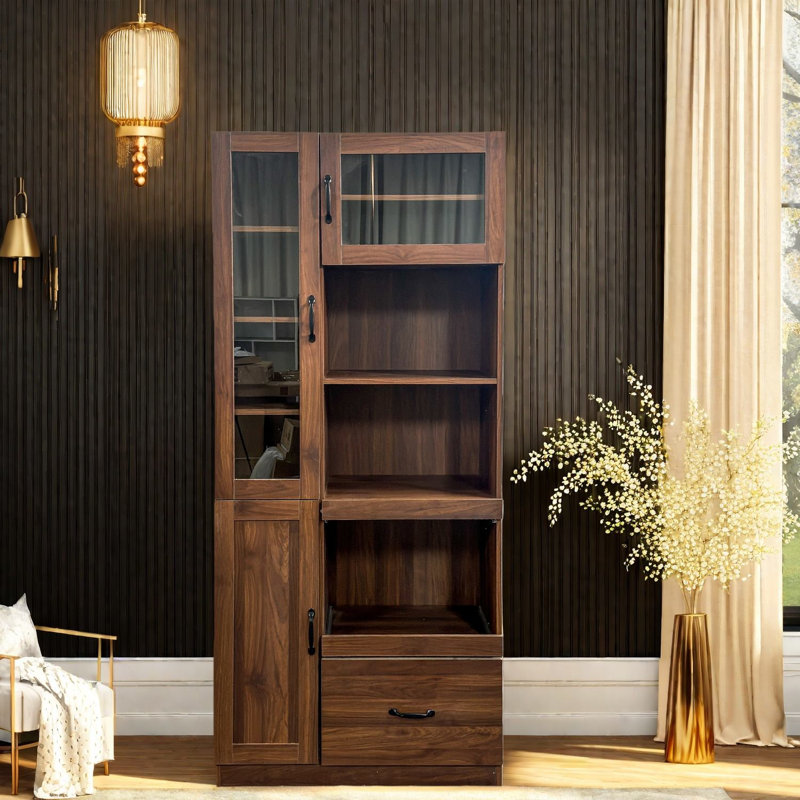 Spacious Sideboards & Buffets, Wood Mdf Farmhouse Cabinet For Kitchen