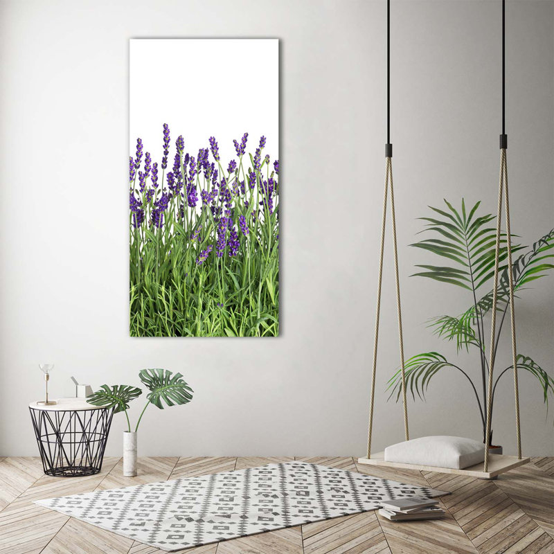 Lavender Field - Wrapped Canvas Print