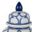 Cinya Stoneware Ceramic Decorative Lidded Jar with Classic Design - Elegant Accent Piece for Home Decor-89110053