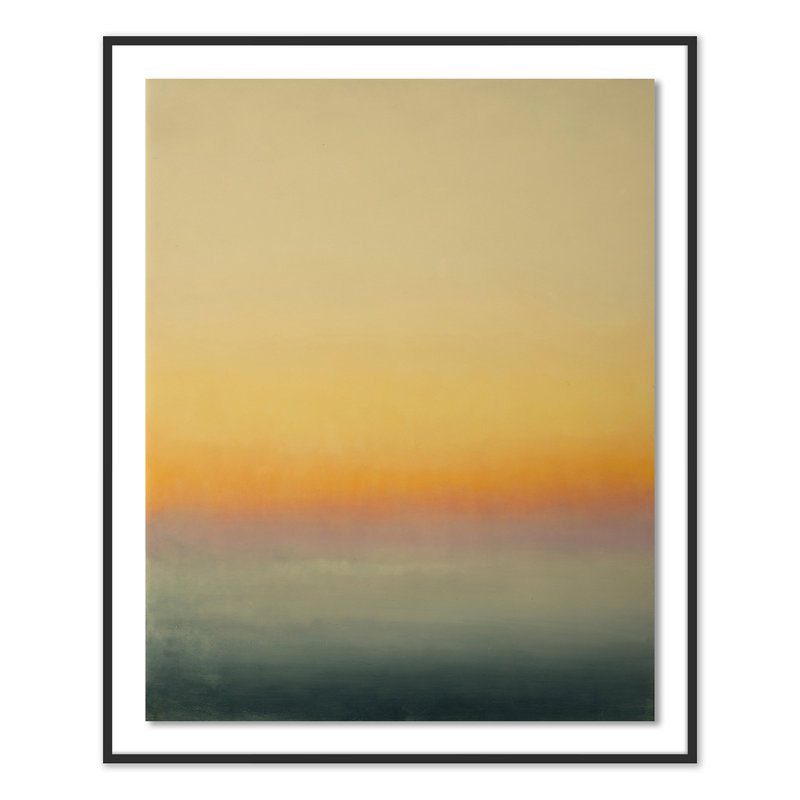 Risk Print by Ericka Wolf, 60" H x 49" W x 2.5" D, White