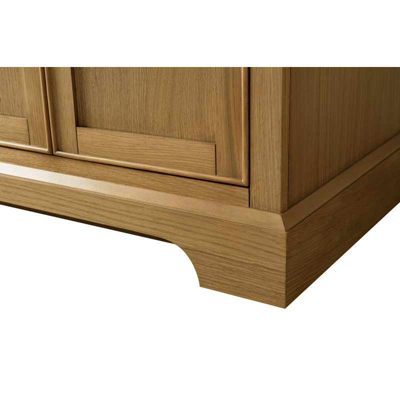 Ensemble de meuble-lavabo double 72 po Zoila, Chêne