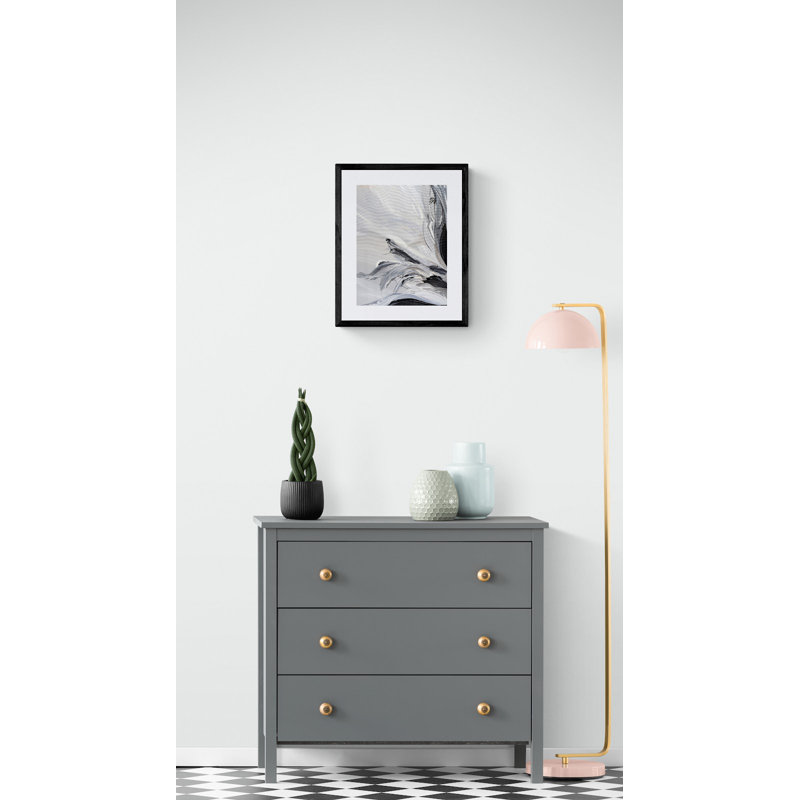Infinite Fractals Print by Novi Lim, Black Framed Canvas, 32" H x 24" W