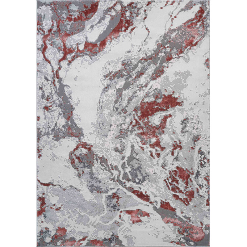 Kulas Abstract Area Rug, Rectangle 200cm x 290cm