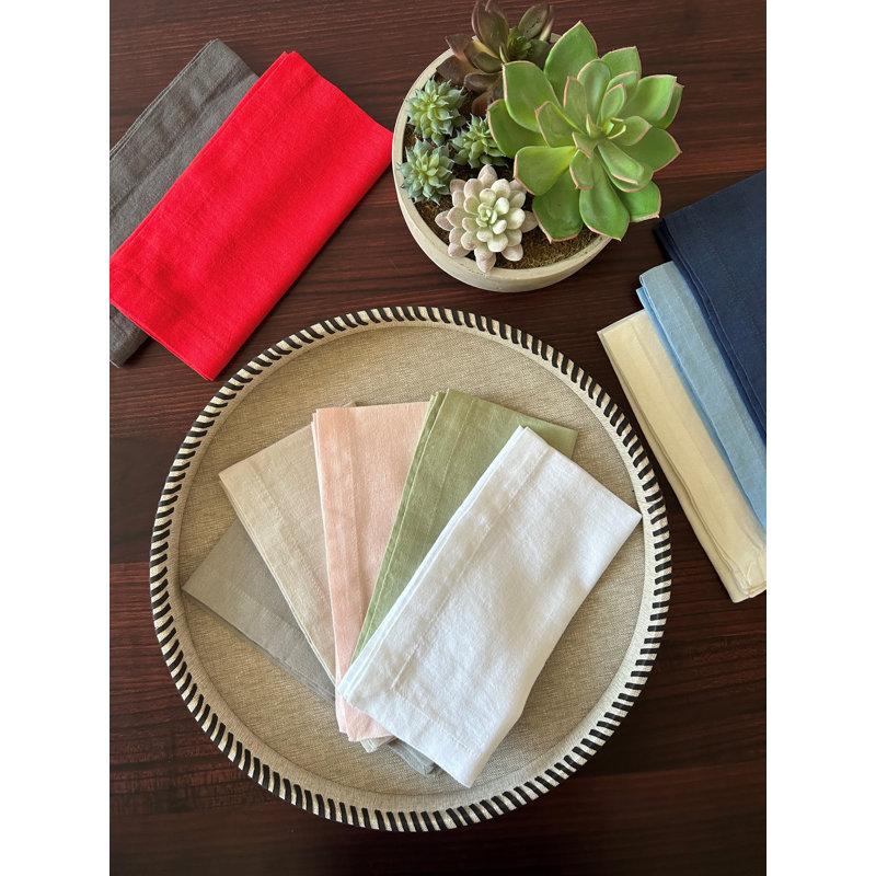 Amalfi 21" Napkin, Mustard