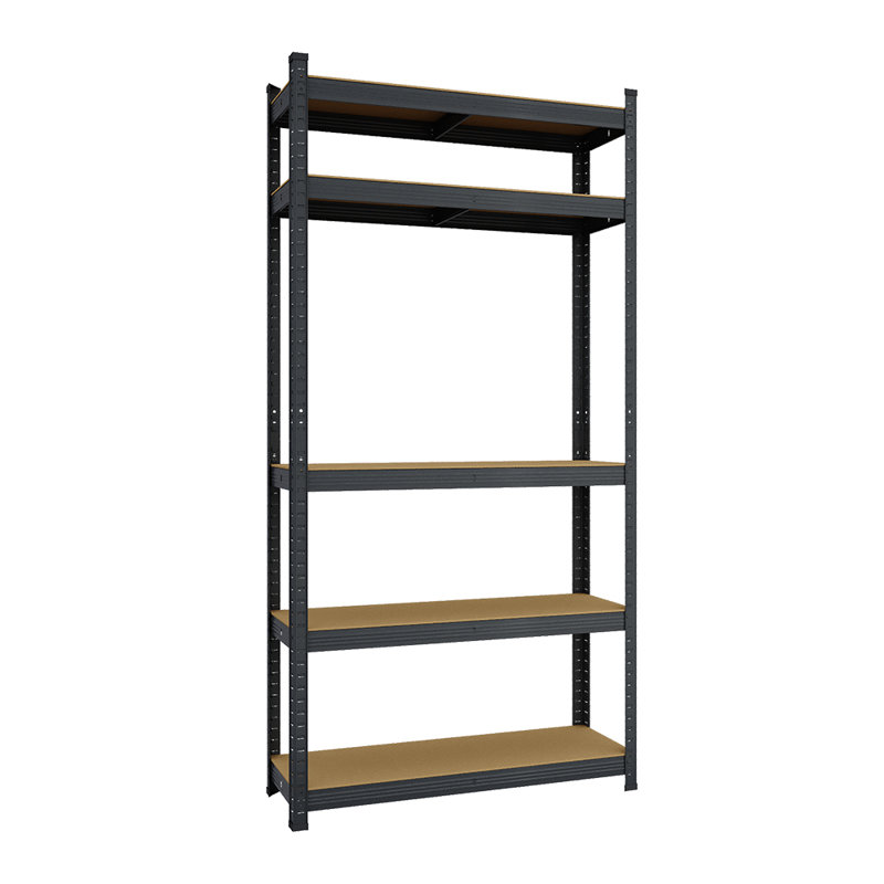 90cm W Metal Storage Rack, Gray