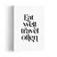 Eat Well Travel Often Elegant Modern Abstract Wall Art Print-135627462