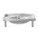 Whitehaus Collection Isabella 22.125'' Vitreous China Oval Bathroom Sink with Overflow
