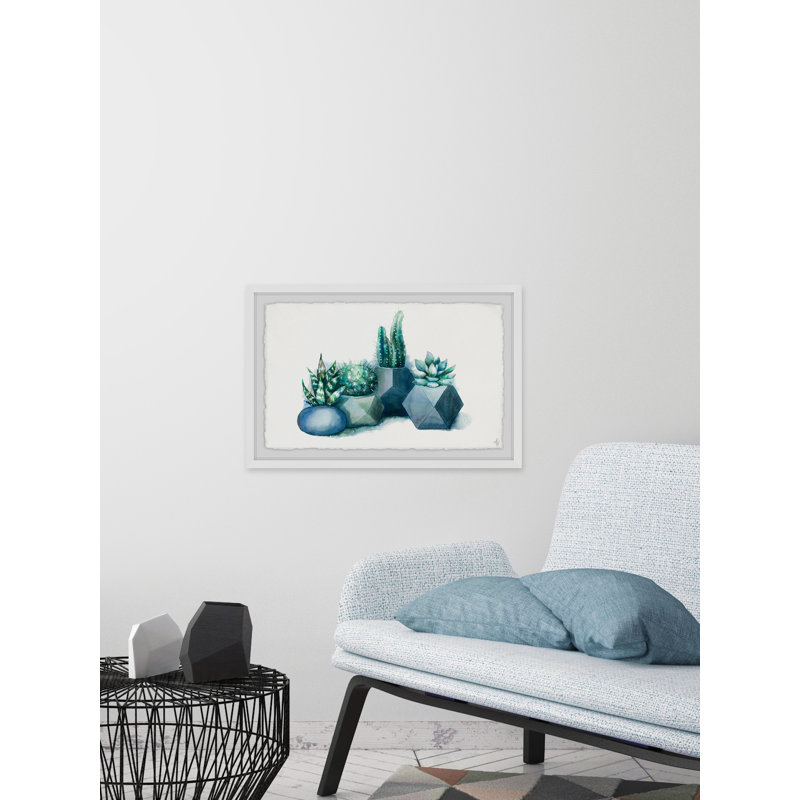 Prism Pots - Single Picture Frame Painting, 61 cm H x 91 cm W x 4 cm D