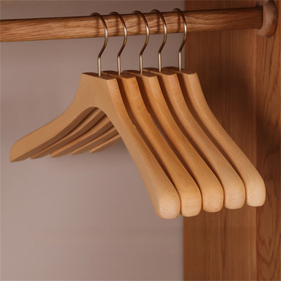Solid Wood Suit Hanger