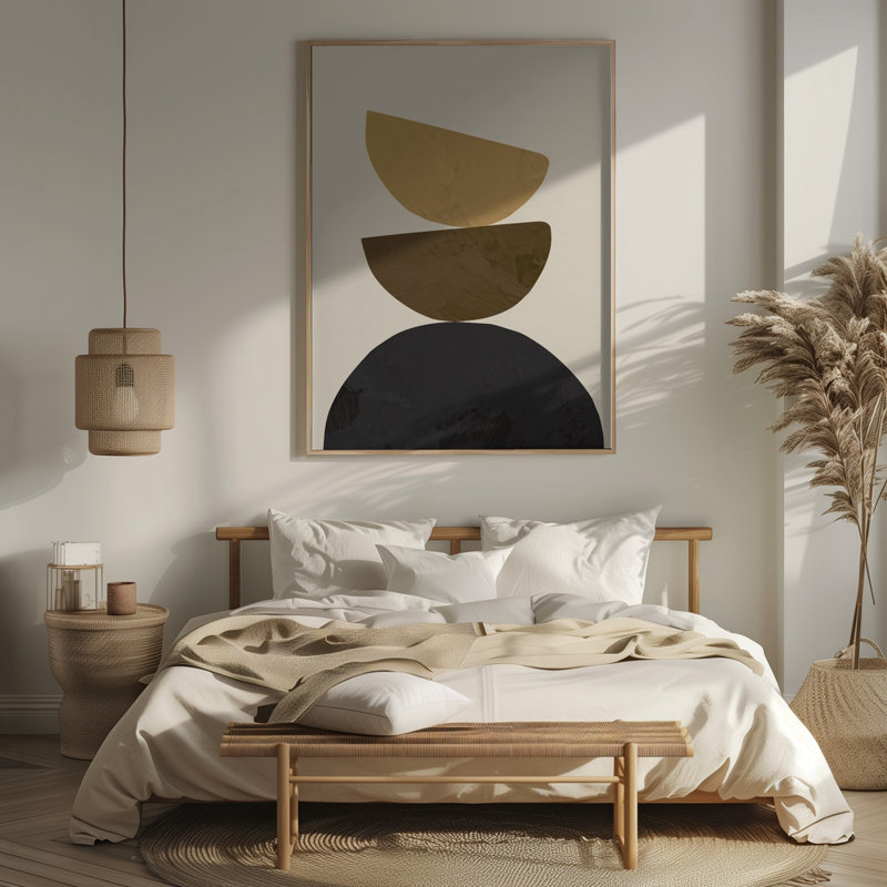 Geometrical Yellow by Pictufy Studio - Wrapped Canvas Print, 50.8cm H x 50.8cm W