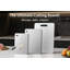 3Pcs Multi-Size Stainless Steel Cutting Boards, Rugged Titanium Surface For Kitchen Safety, Double-Sided Food Grade Stainless Steel Kitchen Board, Rust-Resistant, Dishwasher-Safe Chopping Board For Families