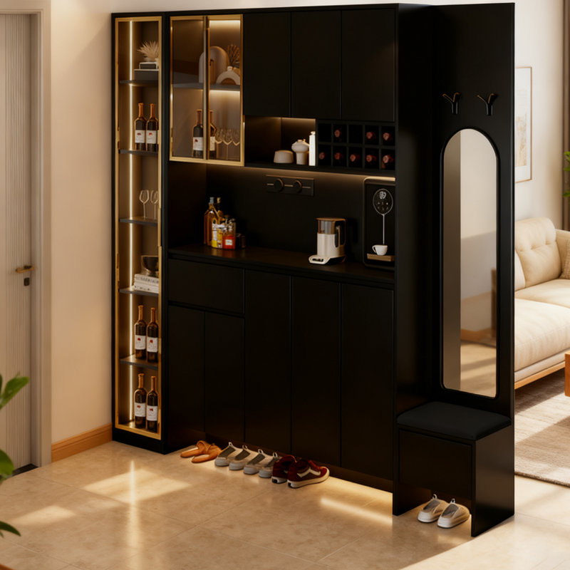 Ensemble de vitrines de rangement 106,2 po