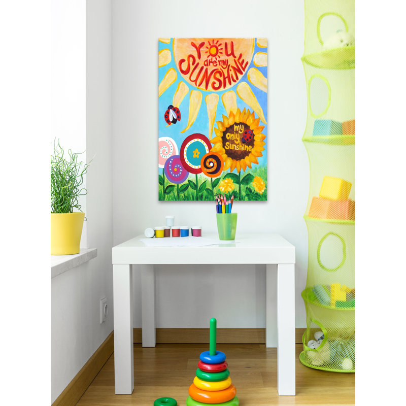 «My Only Sunshine», reproduction sur toile tendue, H 45 po x l 30 po x P 1,5 po