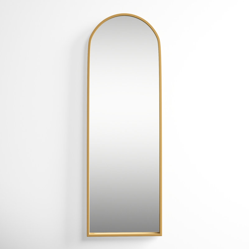 Sherman Full Length Mirror, Gold, 47" x 15.75"