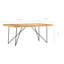 Ancheta Mango Rectangular Wood Top Dining Table-1576631948