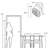 20" Cristofaro Fansconce Wall Mounted Fan with Light Kit