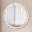 Huldar Glass Flat Wall Mirror