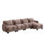 Canapé modulaire avec repose-pieds et coussins lombaires ergonomiques Cloudscape-133276929