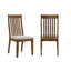 Ensemble de salle à manger en bois brun 6 pièces Mid-Century-449512641-449512642