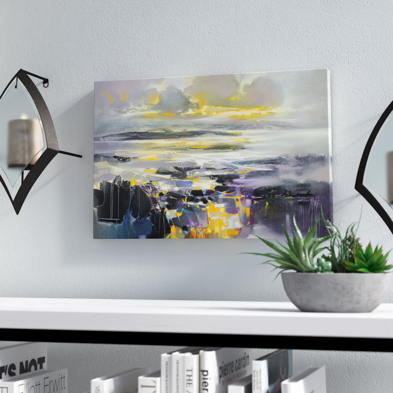 «Matter III», reproduction sur toile, H 40 po x l 60 po x P 1,5 po, Pas de tapis, Toile tendue