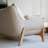 Woodnest Upholstered 65.35 " Linen Loveseat
