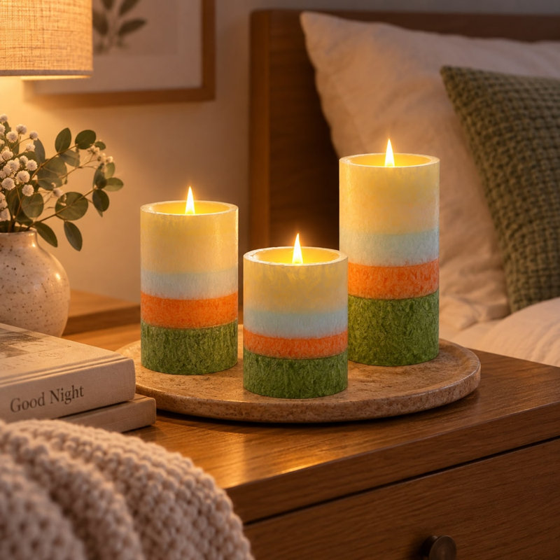 Hombrarra Flameless Candle