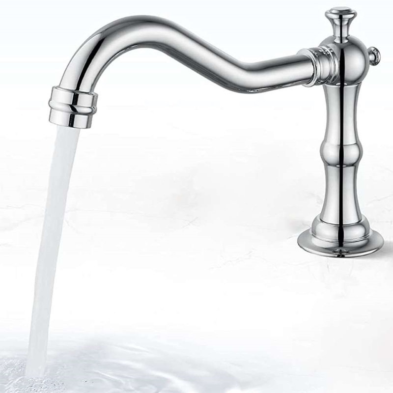 Robinet sans contact pour salle de bain Fontana, Chrome chrome