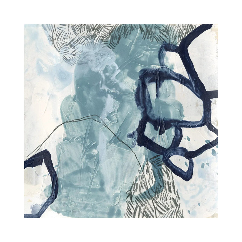Steelpix Metal Canvas - Blue Slate III by June Erica Vess
