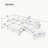 146.9" L-shaped Sofa Sectiona-982572399