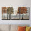 Trees Of Copper Mountain - 3 Piece Single Picture Frame Print on Canvas-691842165