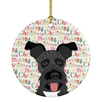 2.8'' Ceramic Animals Hanging Figurine Ornament