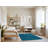 Machine Washable Trellis Green Area Rug-1845602918