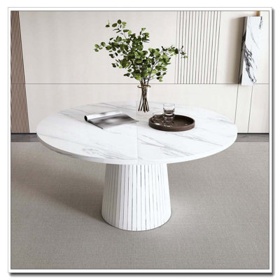47 inch Round MDF Dining Table