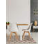 Tapis noir / gris / beige en laine tissé à plat à la main New Ashford