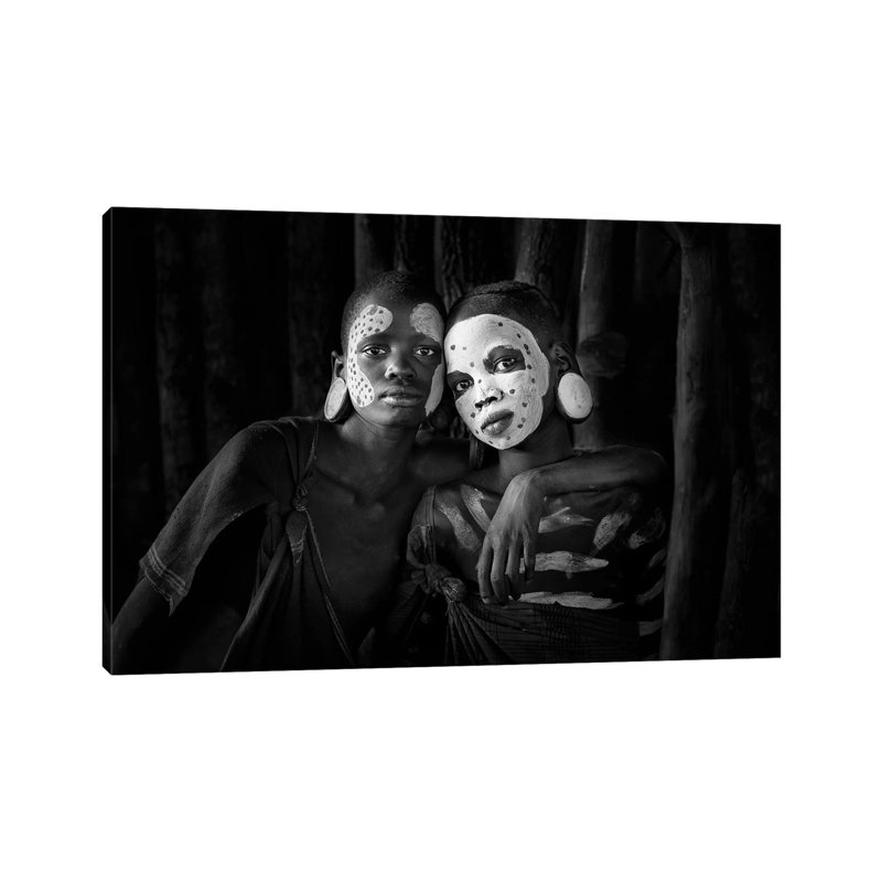 Friends by Jose Beut - Wrapped Canvas Print, 20.32 cm H x 30.48 cm W