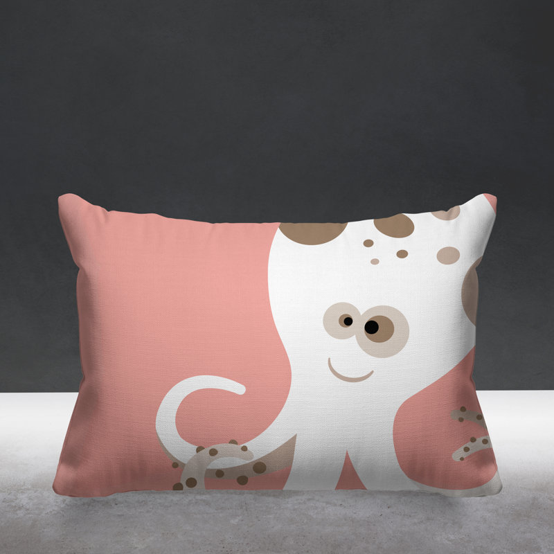 Coussin décoratif Octavious, Rose