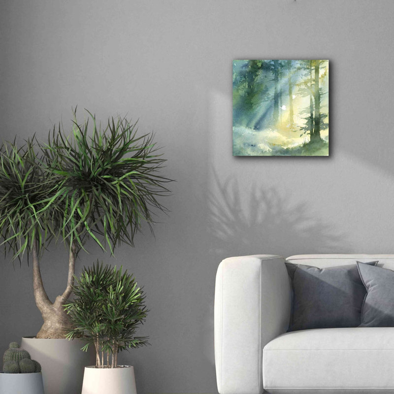 «Shady Grove» par Katrina Pete, estampe numérique sur toile, H 18 po x l 18 po x P 0,75 po