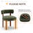 Upholstered Solid Wood Dining Chair Side Chair-628976549