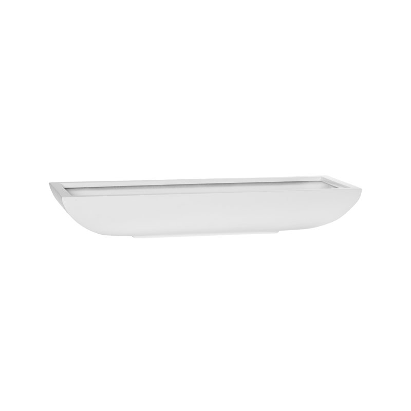 Tynita Handmade Glass Planter, 4" H x 25" W x 9.5" D