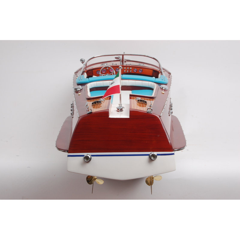Super Riva Painted Large Speedboat Model