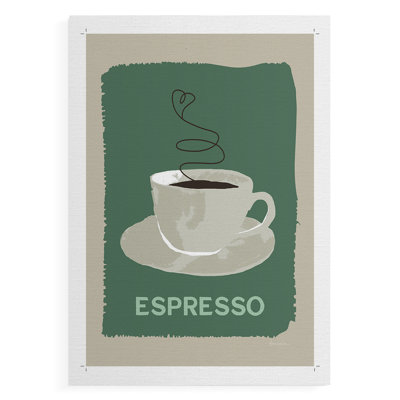 Modern Coffee IV -Canvas Print Only - NOT FRAMED