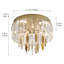 1 - Light Crystal LED Chandelier