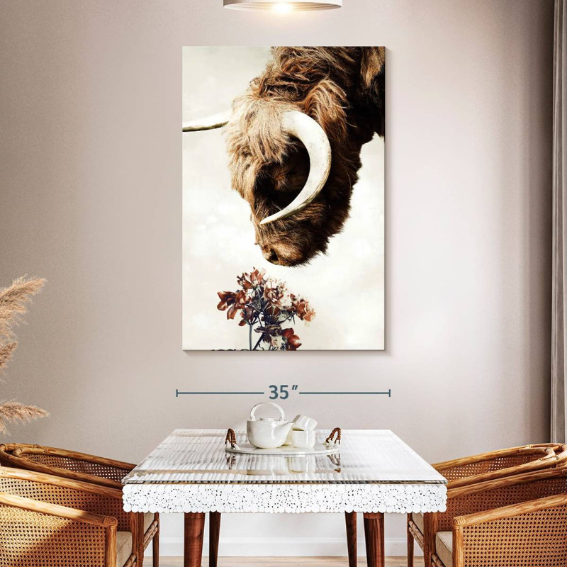 Brampt Highlander I, 51" H x 34" W
