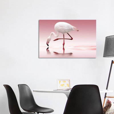 Flamingo by Doris Reindl - Wrapped Canvas Print